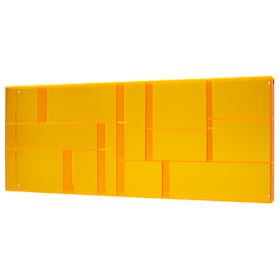 Liten Hylla Orange Akryl