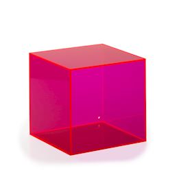 Kvadratisk Låda Rosa Akryl