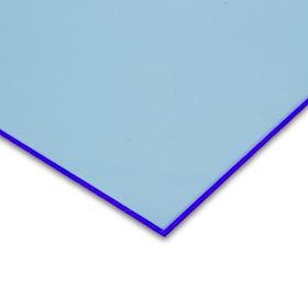 Blå Akryl Fluorescerande