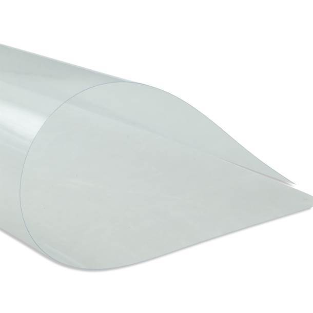 Tunn PVC-folie Klar Blank/Blank 1400x1000mm