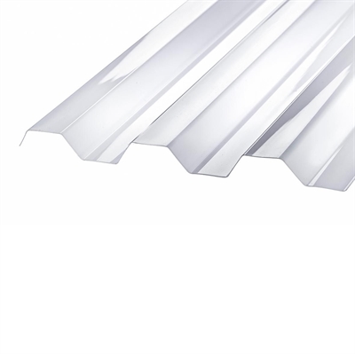 Trapetsskiva SUNLUX 2000PC 76/18 Opalvit 2,44m